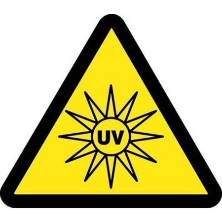 NMC Uv Hazard Iso Label, Pk5 ISO469AP